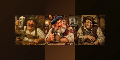 Vintage Caricature Portraits generated by chatgpt-image