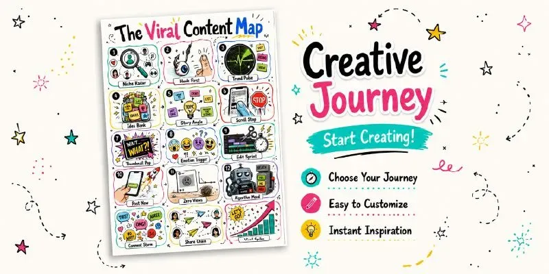 Creative Journey Posters generated by undefined