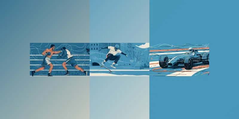 Dynamic Stylized Comic Illustrations generated by undefined