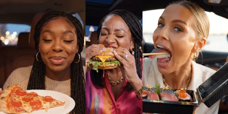 Food Review Videos In Vehicles generated by undefined