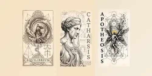 Esoteric Ink Archives High Art Sketches generated by gemini-image