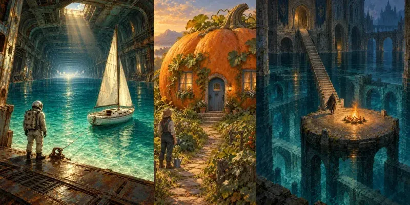 Surreal Gaming Dreamscape Art Prints
