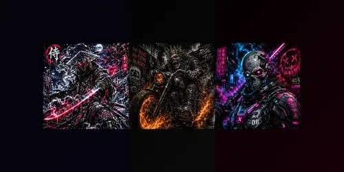 Dark Urban Reaper Street Art Collections generated by chatgpt-image