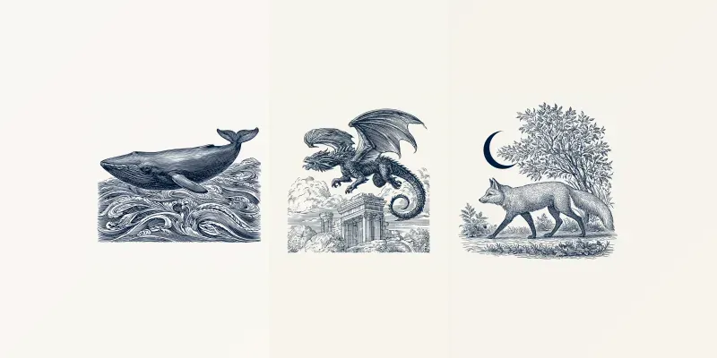 Vintage Engraving Illustration Art generated by undefined