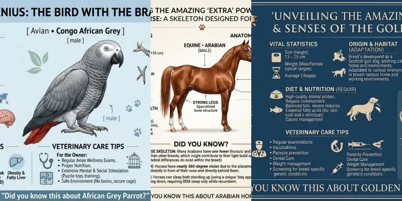 Vetfact Animal Infographics generated by undefined