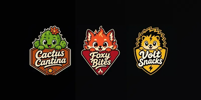 Cute Mascot Emblem Logo Design Makers generated by undefined