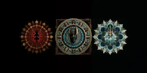 Divine Mandala Art Generator generated by midjourney