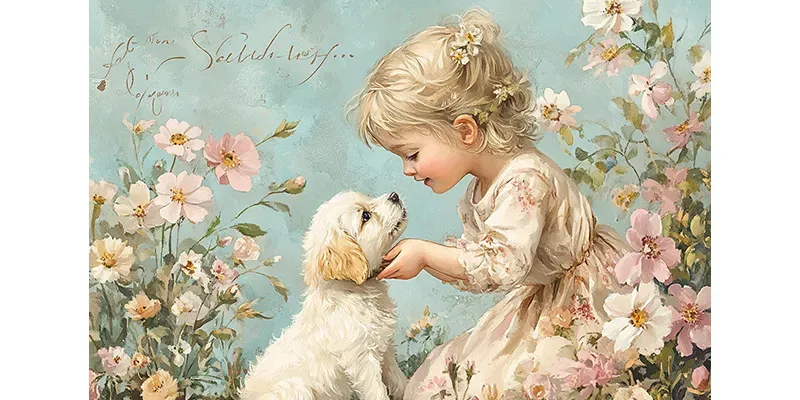 Vintage Spring Garden Party Junk Journals generated by undefined