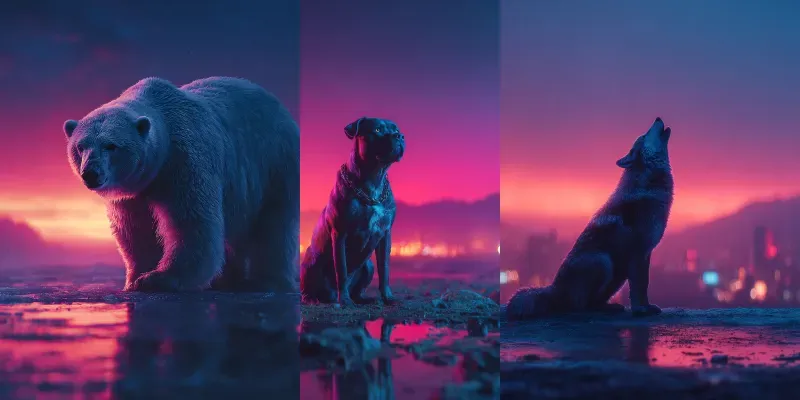 Photography Neon Cinematic Surreal Nights