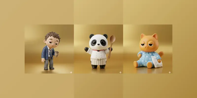 Create Viral Toy Characters generated by undefined