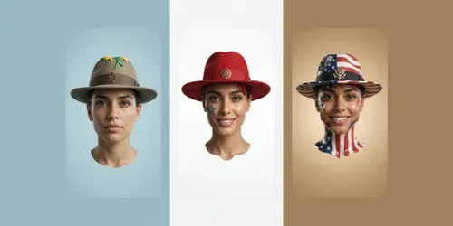 Melting Flag Portraits generated by grok-video