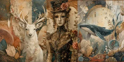 Vintage Artisan Dreamscapes generated by chatgpt-image