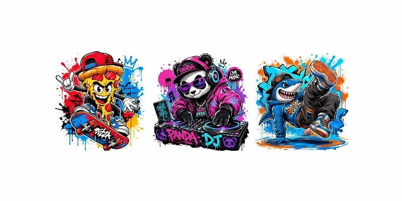 Premium Street Mascot Designs generated by undefined