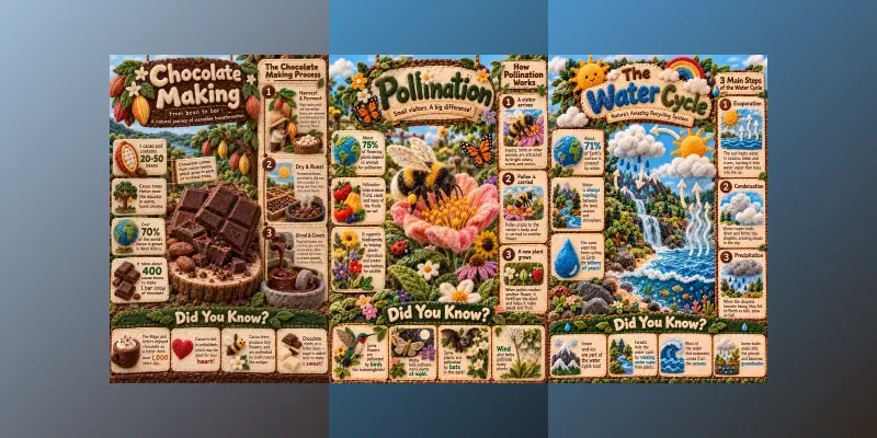 Wool Crafted Infographics