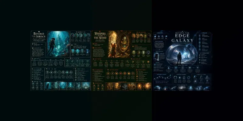 Movie Story Infographics generated by undefined
