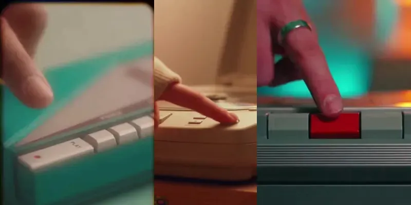 Retro Music Visualizer Templates generated by undefined