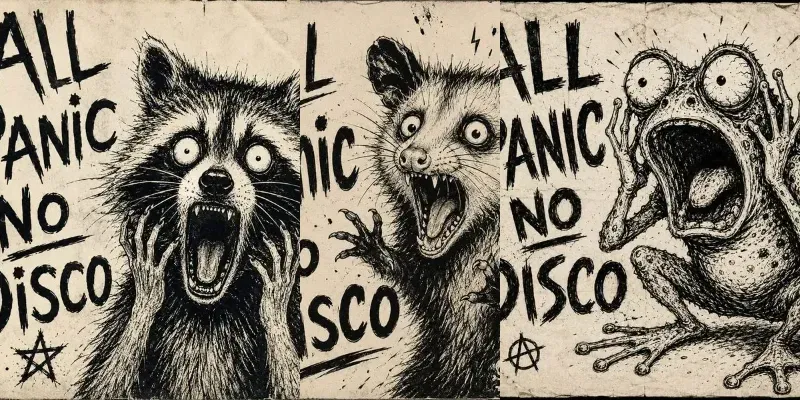All Panic No Disco Style Animal Posters generated by undefined