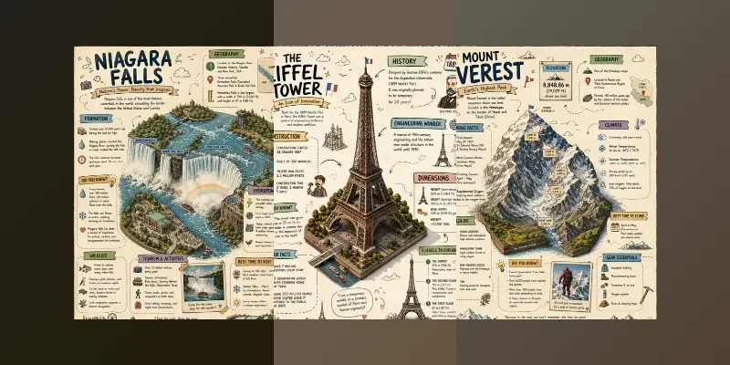Storybook Infographic Art generated by undefined