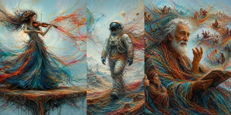 Threadstorm Expressionisms generated by undefined