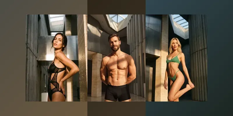 Brutalist Fashion Shots
