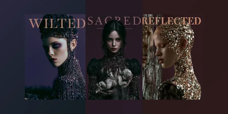 Dark Baroque Jewel Editorials generated by undefined