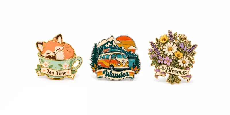 Personalized Enamel Pin Designer