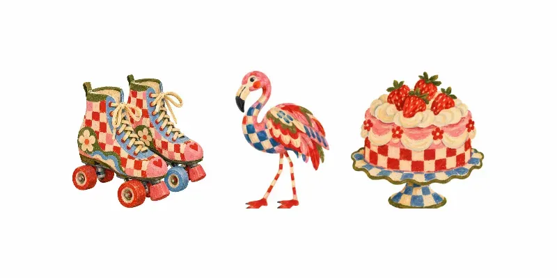 Whimsical Folk Art Illustrations