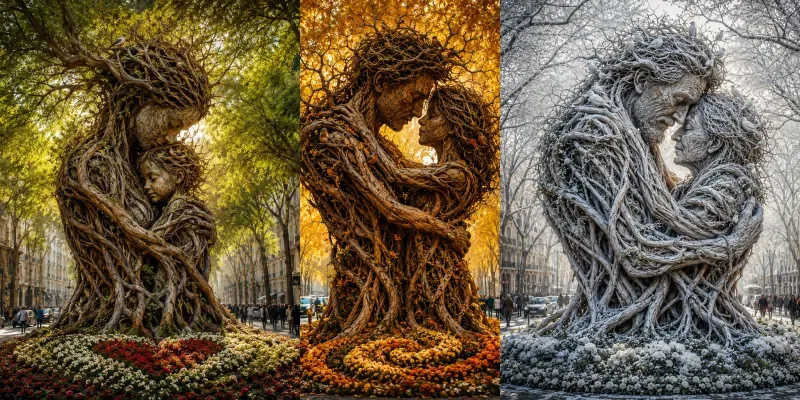 Eternal Embraces generated by undefined
