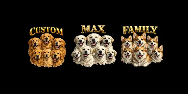 Custom Vintage Pet Shirt Gifts generated by undefined