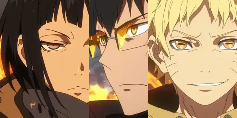 Fire Force Style Anime Frames generated by undefined