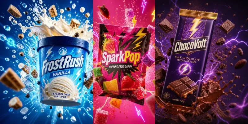 Explosive Commercial Product Ads generated by undefined