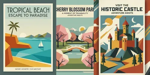 Vintage Midcentury Destination Art generated by chatgpt-image