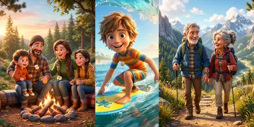 3D Pixar Cartoon Portrait Creators generated by gemini-image