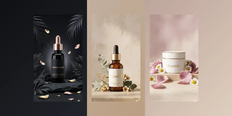 Minimal Skincare Product Posters Custom generated by undefined