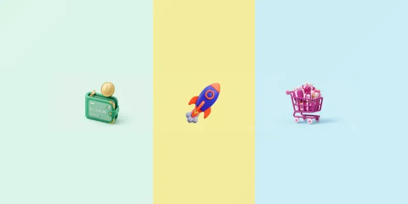 Premium 3D Claymorphism UI Icons generated by undefined