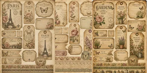 Junk Journal Kit Builder Pros generated by chatgpt-image