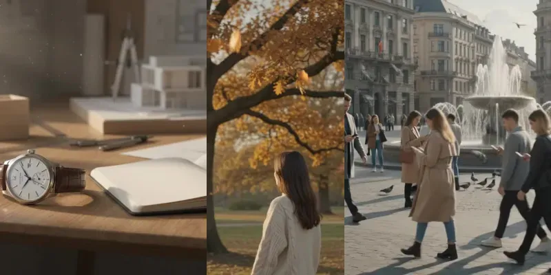 Cinematic Time Visualizations generated by undefined