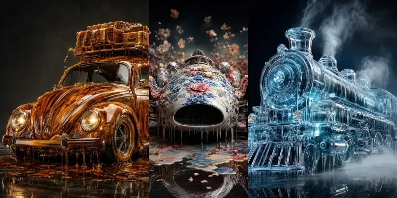 Melting Masterpiece Rides generated by undefined