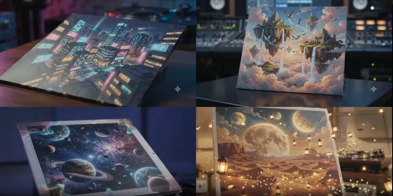 Album Covers Come Alive generated by undefined