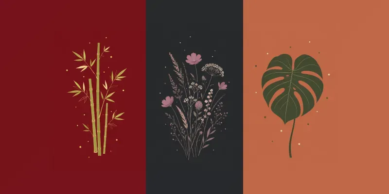 Botanical Plant Poster Art generated by undefined