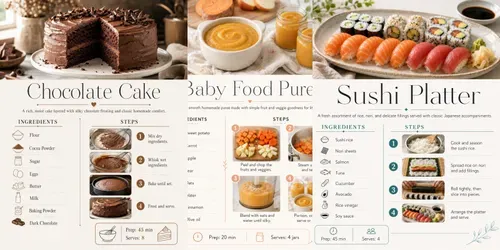 Recipe Infographic Card Makers generated by chatgpt-image