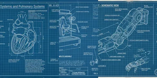 Vintage Patent Blueprints generated by gemini-image