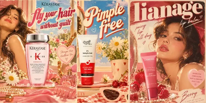 Retro Beauty Ad Generator