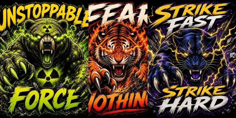 Fierce Mascot Streetwear generated by undefined