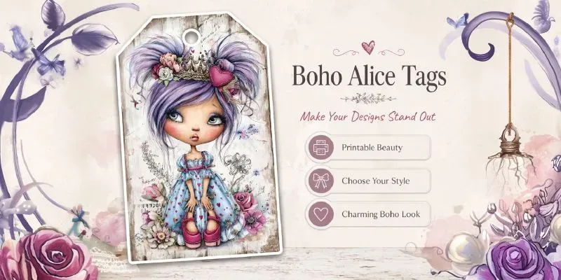 Alice In Boho World Product Tags generated by undefined