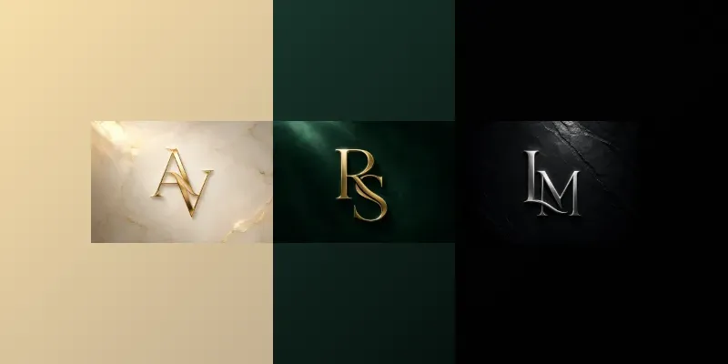 Luxury Monogram Logo Animations