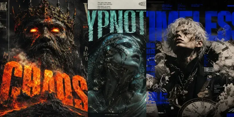 Neo Mythic Editorial Poster Packs generated by undefined