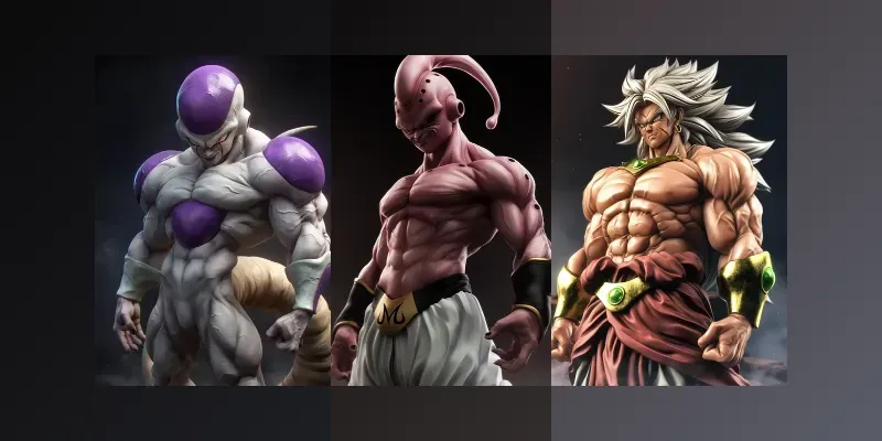 Ultra Chara Design Dbz Character Real generated by undefined