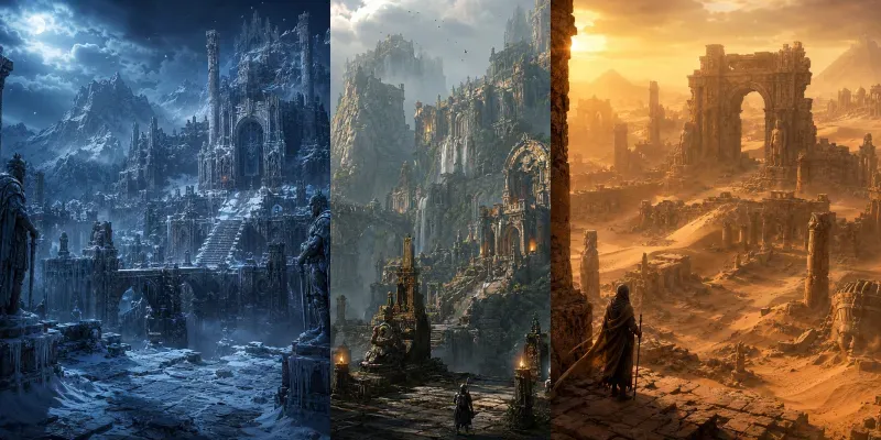 Echoes Of Forgotten Kingdoms generated by undefined