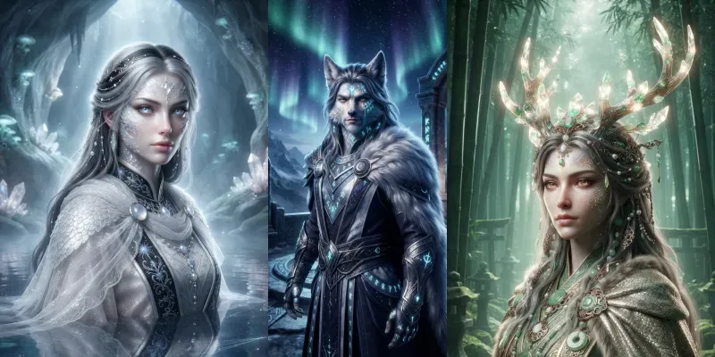 Divine Mythic Deities generated by undefined